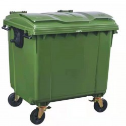 Muhibbah MGB1100 4 Wheel Mobile Garbage Bin (1100 Litres) 