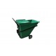 Muhibbah PE Trolley Bin with Metal Frame 300 Litres