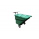 Muhibbah PE Trolley Bin with Metal Frame 300 Litres
