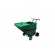 Muhibbah PE Trolley Bin with Metal Frame 300 Litres