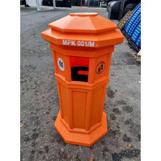 Muhibbah Majesty Octagon Garbage Bin - 85 Litres