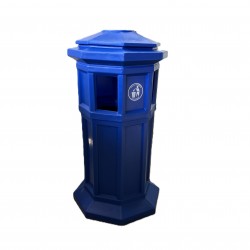 Muhibbah Majesty Octagon Garbage Bin - 85 Litres