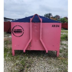 Muhibbah Roll-On Roll-Off bin (RORO), Armroll Bin with Cover - Refurbished