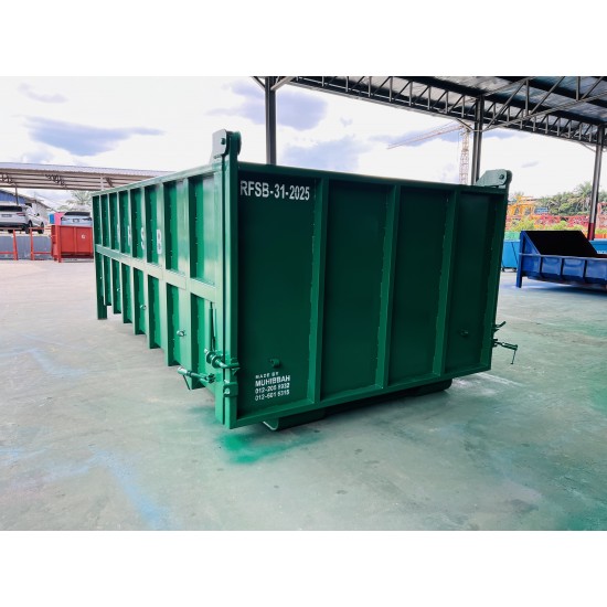 Muhibbah Roll-On Roll-Off bin (RORO) - Single Door